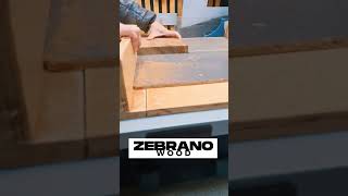 ZEBRANO wood shorts zebranowood wood mwlounge woodworking like [upl. by Kannan183]