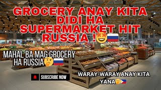 GROCERY HA ABROAD 🇷🇺  Salita muna tayo ng sariling wika ko🤭  WARAYWARAY langauge 💙🇵🇭 [upl. by Aninep]