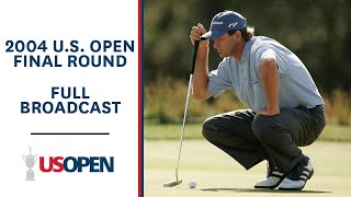 2004 US Open Final Round Retief Goosen Shines at Shinnecock Hills  Full Broadcast [upl. by Ihel]