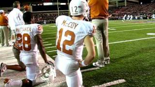 Texas Tech Crowd storms Jones ATampT field past Colt McCoy [upl. by Aitnauq]