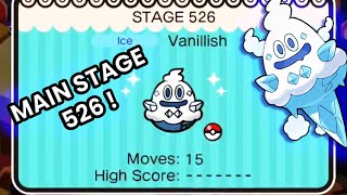 Pokemon Shuffle  Main Stage 526  Vanillish Itemless [upl. by Wyon739]