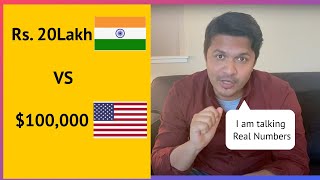 20 Lakh INR VS 100000 USD THE REALITY AMBARISH DONGRE [upl. by Leihcey674]