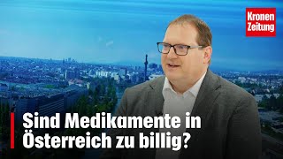 Sind Medikamente in Österreich zu billig  kronetv NACHGEFRAGT [upl. by Nabala]