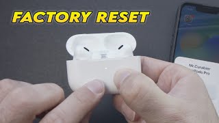 AirPods Pro 2  How to Factory Reset [upl. by Tneicniv]