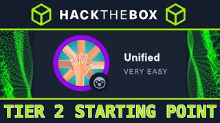 Tier 2 Unified  HackTheBox Starting Point  Full Walkthrough [upl. by Sousa]