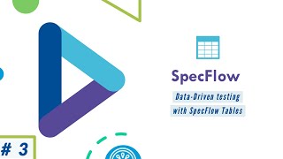 Part 3  Working with Specflow Tables for Data Driven Testing [upl. by Yllib]