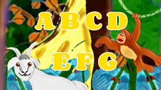 ABC Alphabet Phonics Part 1 A B C D E F and G  CoConut  Nursery Rhymes amp Kids Song [upl. by Irolam706]