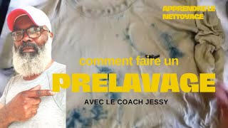 comment faire le prélavage a la main [upl. by Retluoc]