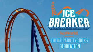 Icebreaker SeaWorld Orlando  Theme Park Tycoon 2 Recreation  POV [upl. by Ssilb183]