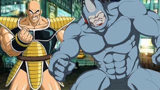 Nappa Vs Rhino [upl. by Romalda]