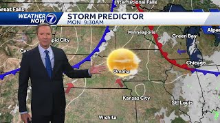 Very warm Monday in Omaha [upl. by Haimarej677]