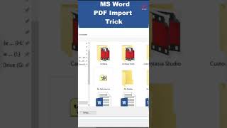 Edit PDF Files in MS Word A StepbyStep Guide ktkocean pdf pdfeditor [upl. by Bolan]