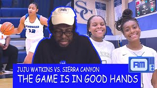 1st time reacting Juju Watkins 44 points vs Sierra CanyonZach RandolphGilbert Arenas daughters [upl. by Atteiram]