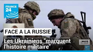 quotInventifs courageuxquot  la mobilisation exceptionnelle des Ukrainiens quotmarque lhistoire militairequot [upl. by Lionel222]