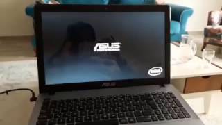 Asus X550 Laptop Bilgisayar Siyah Ekran Sorunu [upl. by Maxim411]