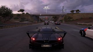 Forza Horizon 5  The Marathon Longest Street Scene Race w Huayra BC Forza Edition [upl. by Gamber119]