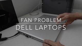 FIX for Dell laptop fans always on and loud  solution for Inspiron XPS Latitude [upl. by Chappelka926]