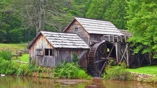 Mabry Mill  Beautiful Spot on Blue Ridge Parkway in Virginia [upl. by Elrebma]