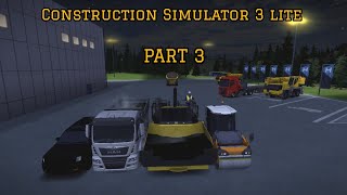 CONSTRUCTION SIMULATOR 3 LITE 🚧 UNDERGROUND PIPE FITTING WORK PART 3 👷 [upl. by Stauder]