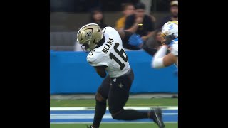 Bub Means with a spectacular catch for a 36yard Gain vs Los Angeles Chargers [upl. by Falconer]