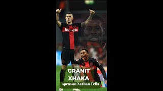 Granit Xhaka Nathan Tella Time at Arsenal Moving to Germany Bayer Leverkusen [upl. by Bricker]