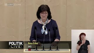 Rosa Ecker  Verfahrenserleichterung bei erhöhter Familienbeihilfe  1462022 [upl. by Gorey]