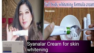 synalar cream for whiteningsynalar cream uses in urdusynalar cream for eczemadermatitis [upl. by Mariejeanne]