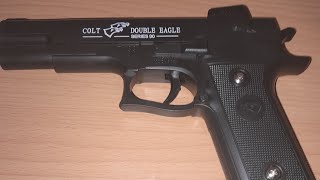 T139 Colt Double Eagle Spring Type Airsoft Unboxing And Shooting [upl. by Isis]