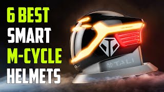 Best Smart Motorcycle Helmets 2024  The Only 6 You Should Consider Today [upl. by Rosenkrantz495]