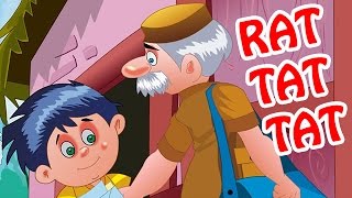 Rat  Tat  Tat  Nursery English Rhymes [upl. by Anivid]