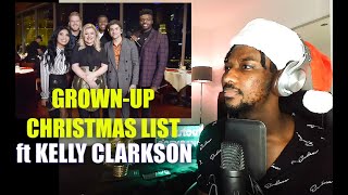 Pentatonix ft Kelly Clarkson  GrownUp Christmas List A Not So Silent Night  REACTION [upl. by Brenza483]