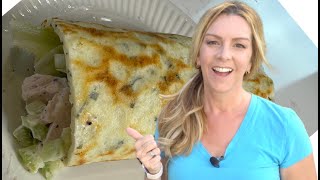 I tried it Making viral Cottage cheese flatbread [upl. by Aneerhs188]