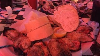 Acme Oyster House French Quarter New Orleans  Chargrilled Oysters 3282016 [upl. by Eniarral790]