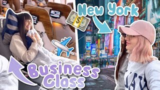 Wir fliegen 1Mal Business Class  Storytime  ViktoriaSarina [upl. by Anerec458]