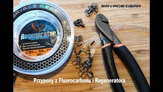 Szkółka SavageGear  Przypony z Fluorocarbonu i Regeneratora [upl. by Ehc]