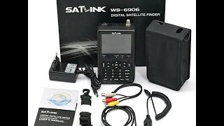 Medidor de campo Satlink WS6906 Satelite [upl. by Myrilla]