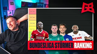 GamerBrother RANKED ALLE BUNDESLIGA STÜRMER NACH TOREN😱 [upl. by Ulyram]