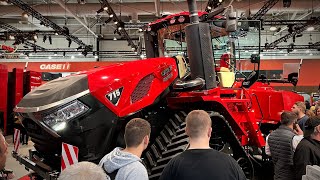 AGRITECHNICA 2023 Case IH Flagship Quadtrac And Electric Farmall Tractors [upl. by Studdard]