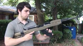 SKS quotOne handedquot SRR Super Rapid Release mag release TexasFirearmsnet [upl. by Berhley]