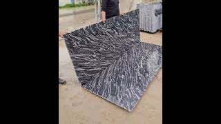 Reliance Beejwar FOREST BLACK GRANITE SLABS  Available on IndiaMART [upl. by Neeruan493]