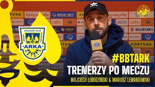 BRUKBET TERMALICA NIECIECZA  ARKA GDYNIA 21 TRENERZY PO MECZU [upl. by Portuna366]