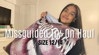 MISSGUIDED TRYON HAUL REALISTIC SIZE 1214 [upl. by Venterea]