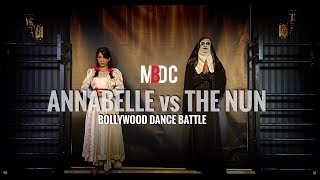 Annabelle vs The NuN  Bollywood Dance Battle  Halloween special  The MiddleBEAT Dance Company [upl. by Agemo601]