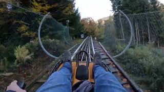 Alpseecoaster Onride  Wiegand Alpine Coaster  Alpsee Bergwelt Immenstadt  November 2023 [upl. by Asseniv]