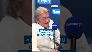 Alain Delon à lépoque  quotLe milieu du cinéma ne ma jamais aiméquot shorts cinema radio [upl. by Yleak667]