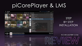 piCorePlayer with Logitech Media Server  step by step installation and REVIEW [upl. by Milka]