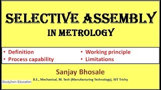 Selctive assembly in metrolgoy in hindi Concept all clear [upl. by Fishman951]