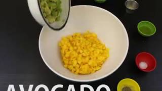 How to Make Mango Avocado Salsa [upl. by Nonregla]