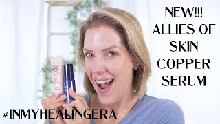 BRAND NEW ALLIES OF SKIN COPPER PEPTIDE SERUM  INMYHEALINGERA [upl. by Alekehs]