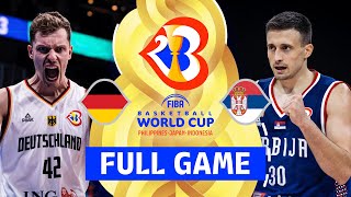 FINAL Germany v Serbia  Full Basketball Game  FIBA Basketball World Cup 2023 [upl. by Nial]